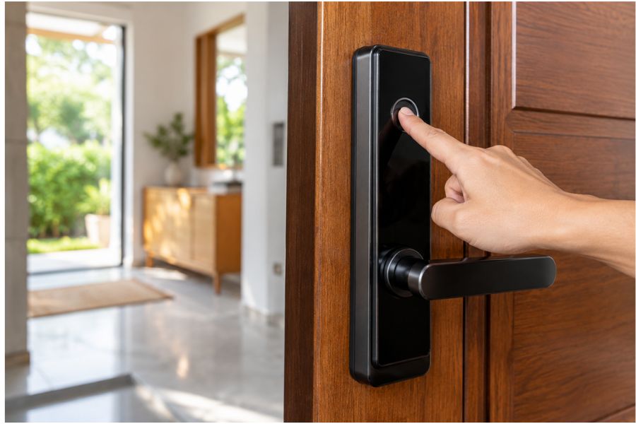 khóa cửa vân tay là gì